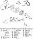 Part Location Diagram of 710588 Briggs and Stratton Cup-Flywheel
